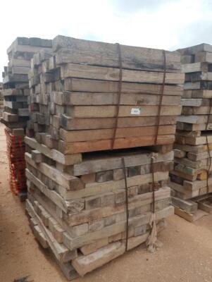(1) Stack of 4" x 6" x 48" Wooden Skids