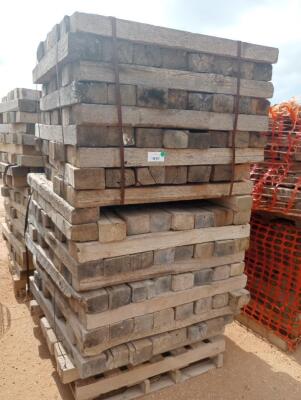 (1) Stack of 4" x 6" x 48" Wooden Skids