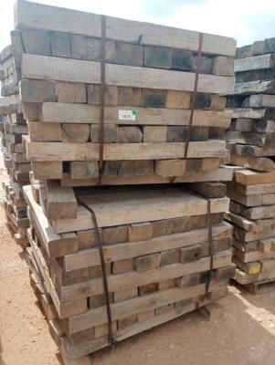 (1) Stack of 4" x 6" x 48" Wooden Skids