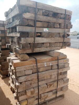 (1) Stack of 4" x 6" x 48" Wooden Skids