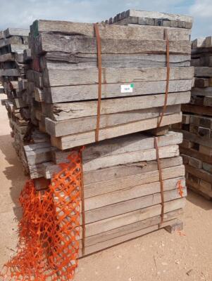 (1) Stack of 4" x 6" x 48" Wooden Skids
