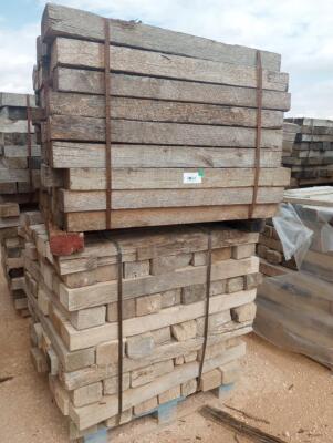 (1) Stack of 4" x 6" x 48" Wooden Skids