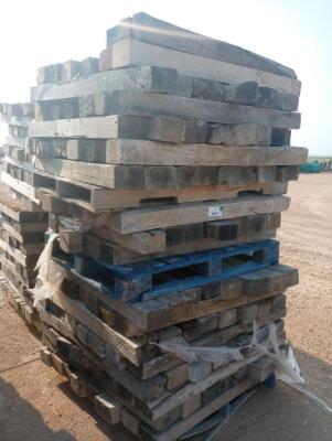 (1) Stack of 4" x 6" x 48" Wooden Skids