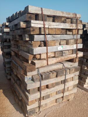 (1) Stack of 4" x 6" x 48" Wooden Skids