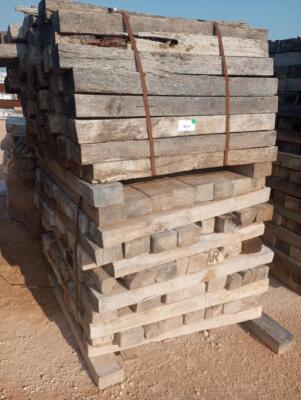 (1) Stack of 4" x 6" x 48" Wooden Skids