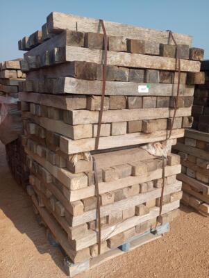 (1) Stack of 4" x 6" x 48" Wooden Skids