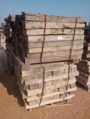 (1) Stack of 4" x 6" x 48" Wooden Skids