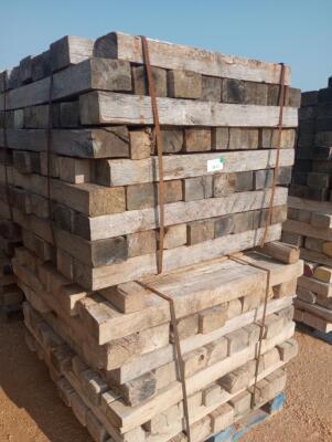 (1) Stack of 4" x 6" x 48" Wooden Skids