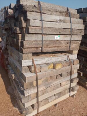 (1) Stack of 4" x 6" x 48" Wooden Skids