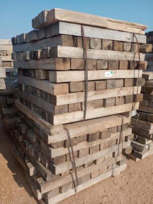 (1) Stack of 4" x 6" x 48" Wooden Skids