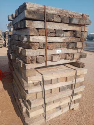 (1) Stack of 4" x 6" x 48" Wooden Skids