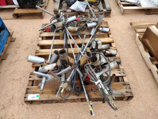 Pallet of Pipe Heating Torchs