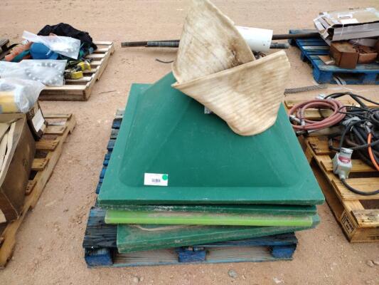 Pallet of Sand Hoppers