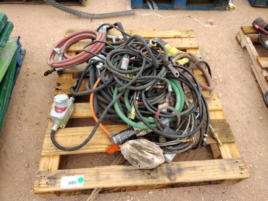 Pallet of Misc Hoses and Cables