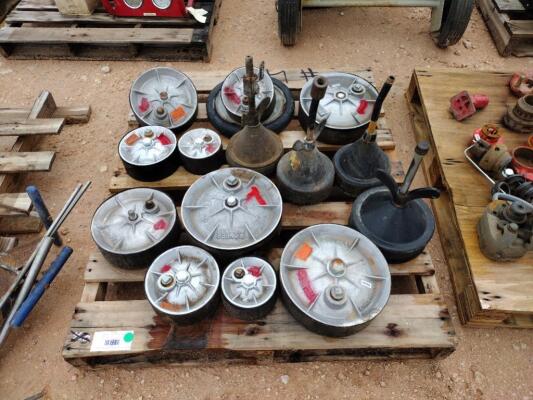 Pallet of Misc Pipeline Plugs