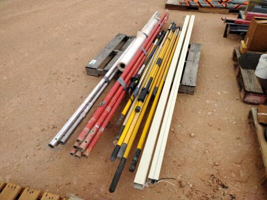 Pallet of Misc Extension Handles