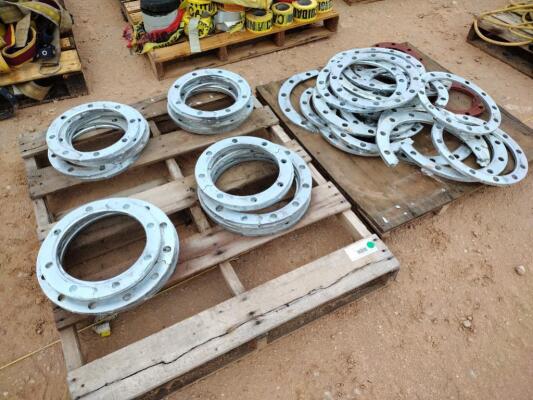 (2) Pallets of Pipe Flanges