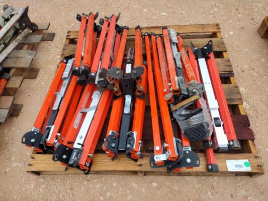 Pallet of Misc Sign Stands