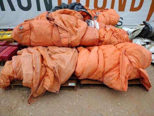 (4) Pallets of Tarps