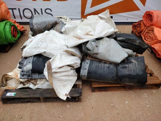 (4) Pallets of Tarps
