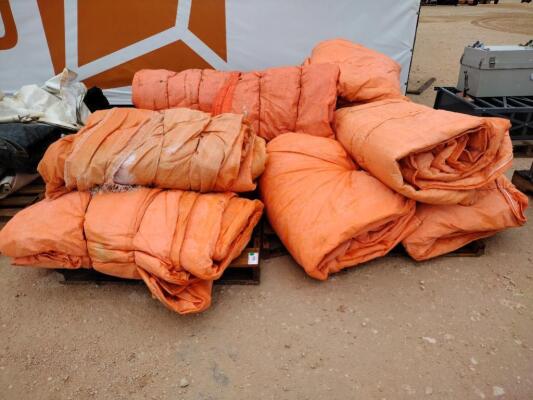 (4) Pallets of Tarps