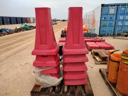 Pallet of Firemate Fire Extinguisher Stands