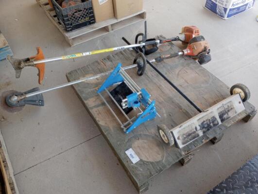 (2) Weed Trimmers & Magnet