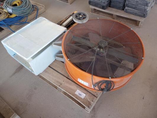 LCNDT FV-2009 Film Viewer, Shop Fan & Misc