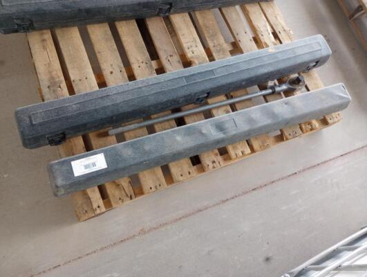 (2) Torque Wrenches & (1) Breaker Bar