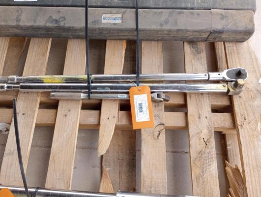 (2) Torque Wrenches & (1) Breaker Bar