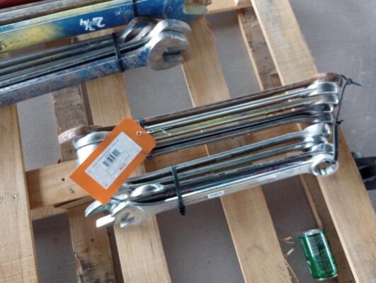 (10) Wrenches Various Sizes From 1 3/8" - 2"