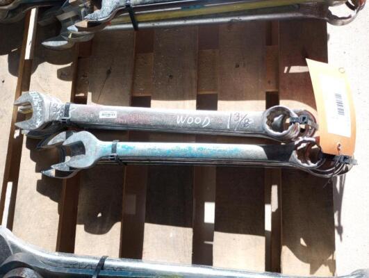 (10) Wrenches Various Sizes From 1 5/16" - 1 11/16"