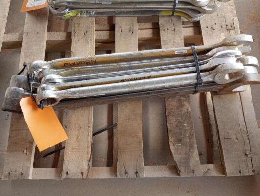 (10) Wrenches Various Sizes From 1 5/8" - 2 1/2"