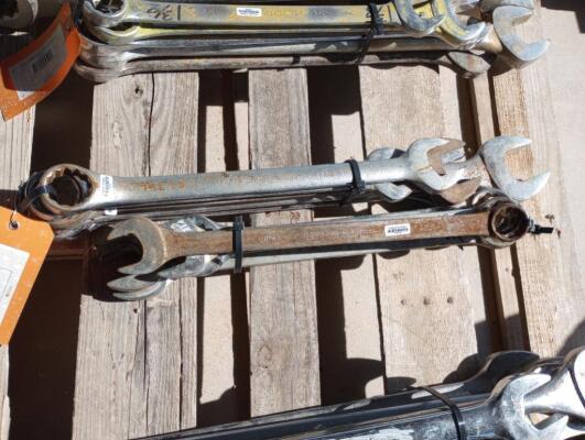 (10) Wrenches Various Sizes From 1 5/16" - 2"