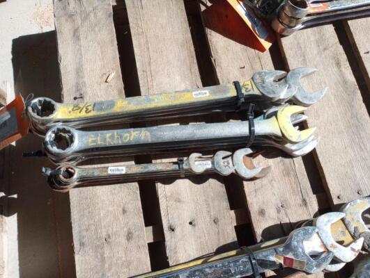 (14) Wrenches Various Sizes From 1 3/16" - 1 7/8"