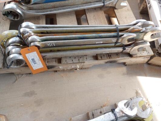 (10) Wrenches Various Sizes From 1 1/2" - 2 15/16"