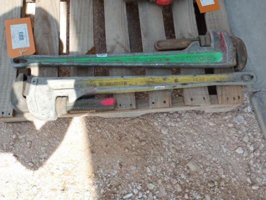 (2) Pipe Wrenches