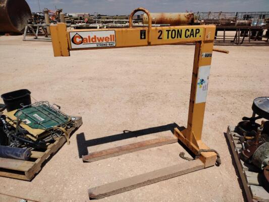 Caldwell 2 Ton Fork Pallet Lifter