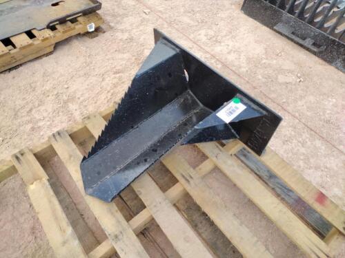 Unused Mini Universal Attach Skid Steer Tree Spade