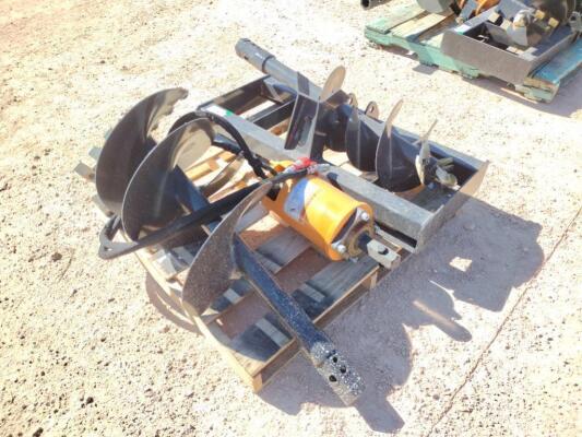 Unused Wolverine ADB-13-1218R Auger Drive w/(2) Auger Bits