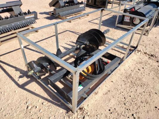 Unused Wolverine ADB-13-1218R Auger Drive w/(2) Auger Bits