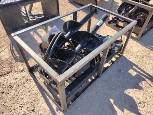 Unused Mower King SSECAG-Y Heavy Duty Skid Steer Auger