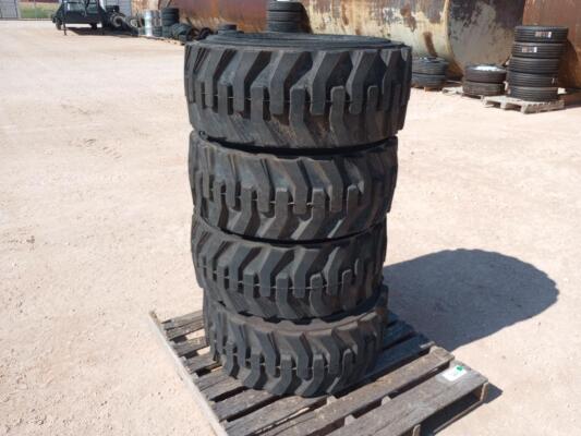 Unused Skid Steer Wheels w/Tires 12-16.5