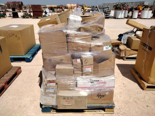 Pallet of Misc Electrical Supplies