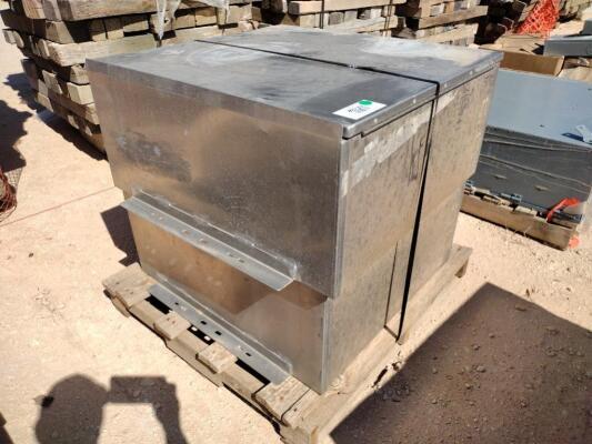 (2) Stainless Electrical Enclosures