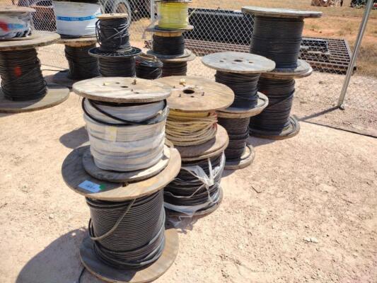 Lot of Misc Electrical Cable