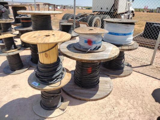 Lot of Misc Electrical Cable