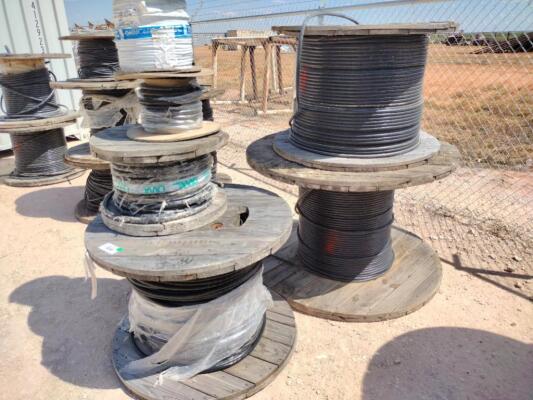 Lot of Misc Electrical Cable