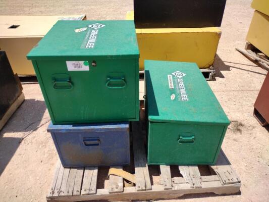 Pallet of Misc Greenlee Equipment