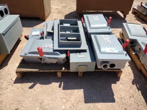 Pallet of Misc Safety Switch Boxes